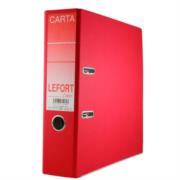 REGISTRADOR LEFORT 1230 CARTA COLOR ROJO - 1230