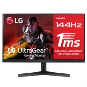 Monitor LG UltraGear 24GN60R-B Gaming LED 24" FHD Resolución 1920X1080 Panel IPS - 24GN60R