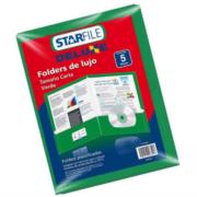 Folder Mapasa Deluxe Carta 24x30 Color Verde C/5 Pzas PY1063 - Código: PY1063 | Compra en Guadalajara