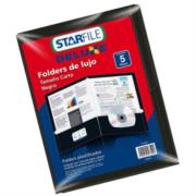 Folder Mapasa Deluxe Carta 24x30 Color Negro C/5 Pzas PY1061 - Código: PY1061 | Compra en Guadalajara