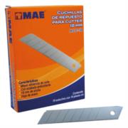 CUCHIILAS REPUESTO MAE CUTTER 18mm C/10 ESTUCHES RCC-18 - Código: RCC-18 | Compra en Guadalajara