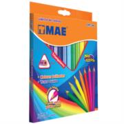 Colores Mae CMT-24L Triangulares Largos C/24 Pzas CMT-24L - Código: CMT-24L | Compra en Guadalajara
