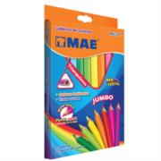 Colores Mae CMJ-12T Triangulares Jumbo Caja C/12 Pzas CMJ-12T - Código: CMJ-12T | Compra en Guadalajara