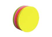NOTA ADHESIVA MAE CIRCULO NEON 5 COLORES 250HJS 67X76MM 21358 - Código: 21358 | Compra en Guadalajara