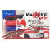 Marcador Magistral 8394 Grip C/4 Colores Surtidos 8394 - Código: 8394 | Compra en Guadalajara
