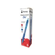Bolígrafo Nextep NE-062A Boligrafo En Gel Marca Nextep NE-062A Retractil Punto 0.7 Mm Color Azul Con 6 Piezas - Código: NE-062A | Compra en Guadalajara