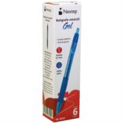 Bundle Boligrafo Nextep Gel Retractil Mediano 0.7mm Azul C/6 Cont. 4Piezas NE-062A B - Código: NE-062A B | Compra en Guadalajara