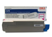 TONER OKIDATA CYAN C610 6K PAG - 44315303