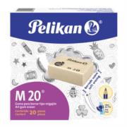Goma Pelikan de Migajón M-20 Tipo Bloque C/20 Pzas 06150200 - Código: 06150200 | Compra en Guadalajara