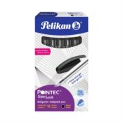 Bolígrafo Pelikan Pointec Punto Mediano 0.7mm Color Negro C/12 Pzas 962712 - Código: 962712 | Compra en Guadalajara