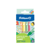 Crayones Pelikan Jumbo Triangular C/12 Pzas 50601220 - Código: 50601220 | Compra en Guadalajara