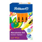 Marcador Resaltador Pelikan 414 Color Naranja C/10 Pzas 30160004 - Código: 30160004 | Compra en Guadalajara