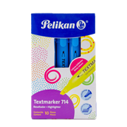 Marcador Resaltador Pelikan Textmarker 714 Color Azul C/10 Pzas 30165008 - Código: 30165008 | Compra en Guadalajara