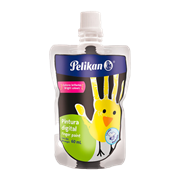 Pintura Digital Pelikan Bolsa Flexible Color Negro 60ml 52140019 - Código: 52140019 | Compra en Guadalajara