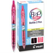 Bolígrafo Pilot B2P Colors Gel 0.7mm Color Rosa Caja C/12 Pzas 36625 - Código: 36625 | Compra en Guadalajara