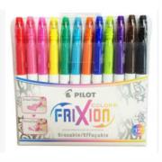 MARCADOR PILOT FRIXION BORRABLE C/12 COLORES SURTIDOS 41423 - Código: 41423 | Compra en Guadalajara