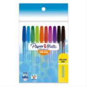 BOLIGRAFO PAPERMATE KILOMETRICO 1.0MM COLORES SURTIDOS C/10 68235 - Código: 68235 | Compra en Guadalajara