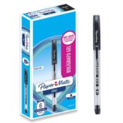 Bolígrafo Gel Papermate Eco Barril Redondo Punto Fino Color Negro C/6 Pzas 2066236 - Código: 2066236 | Compra en Guadalajara