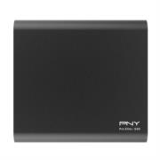 SSD PNY Pro Elite Externo Portable 500GB USB-C USB-A 3.1 Lect875mbs/Esc865mbs Color Negro - PSD0CS2060-500-RB