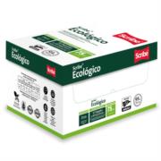 Papel Cortado Scribe Ecológico Oficio 93% de Blancura 75gr Caja C/5000 Hojas - SCRIBE