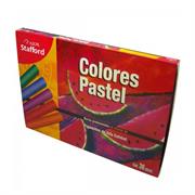 Colores Stafford Pastel en Seco Estuche C/36 DAD0502 - Código: DAD0502 | Compra en Guadalajara