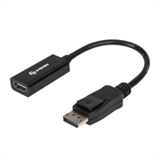 Adaptador Steren DisplayPort a HDMI Salida de Video Color Negro - 506-450