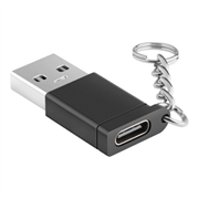 Adaptador Steren Tipo Llavero Jack USB-C a Plug USB 3.0 USB-4705 - Código: USB-4705 | Compra en Guadalajara