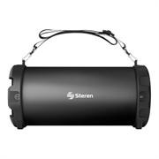 Bocina Steren Mini Bazooka Bluetooth con Reproductor USB/SD Color Negro BOC-857 - Código: BOC-857 | Compra en Guadalajara