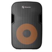 Bafle Steren Semi Profesional 15" Bluetooth/MP3/Aux/Micrófono 3000 W PMPO Color Negro - BAF-1555BT