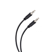 Cable Steren Audio Auxiliar Plug a Plug 3.5mm 1.8m Color Negro - 255-258