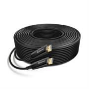 Cable HDMI Steren 4K de Fibra Óptica 30m Color Negro - STEREN