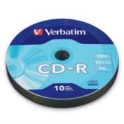 Disco Compacto Verbatim CD-R 700MB 80min 52X C/10 - 96250