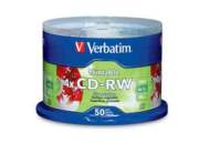 Disco Verbatim Cd Rw 4X 700Mb 80Min 12X Torre Con 50 Pzas 95159 - 95159