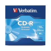 Disco Compacto Verbatim CD-R 80min 700MB 52X Paquete C/50 Pzas - 96298