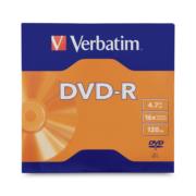 DVD-R Verbatim 4.7GB 16X C/50 Piezas - 97323