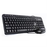 KIT VORAGO TECLADO Y MOUSE KM-105 ALAMBRICO MULTIMEDIA USB - AC-395879-2