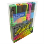 Marcador Resaltador Visión Plus Colores Surtidos Estuche C/5 Pzas 2625 - Código: 2625 | Compra en Guadalajara