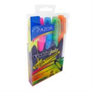 Resaltador Azor Vision Junior Punta Cincel 4mm Colores Surtidos C/5 Pzas 2825 - Código: 2825 | Compra en Guadalajara