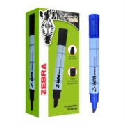 Marcador Zebra Z-WM Bold Pizarrón Blanco Color Azul C/6 PZAS - 4009-01 (6PZ)