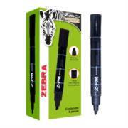 Marcador Permanente Zebra Z-PM Bold Punta 05mm Color Negro C/6 PZAS 4010-00 (6PZ) - Código: 4010-00 (6PZ) | Compra en Guadalajara